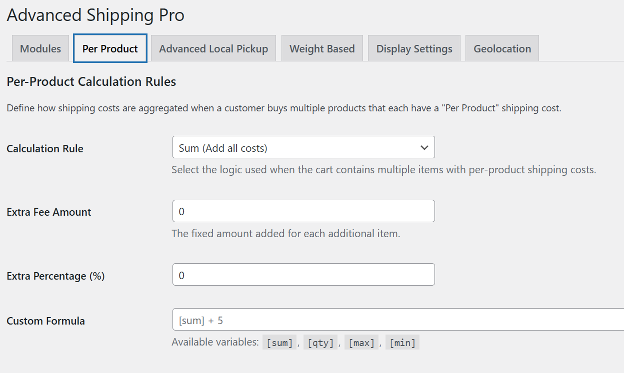WooCommerce Checkout with Advanced Shipping